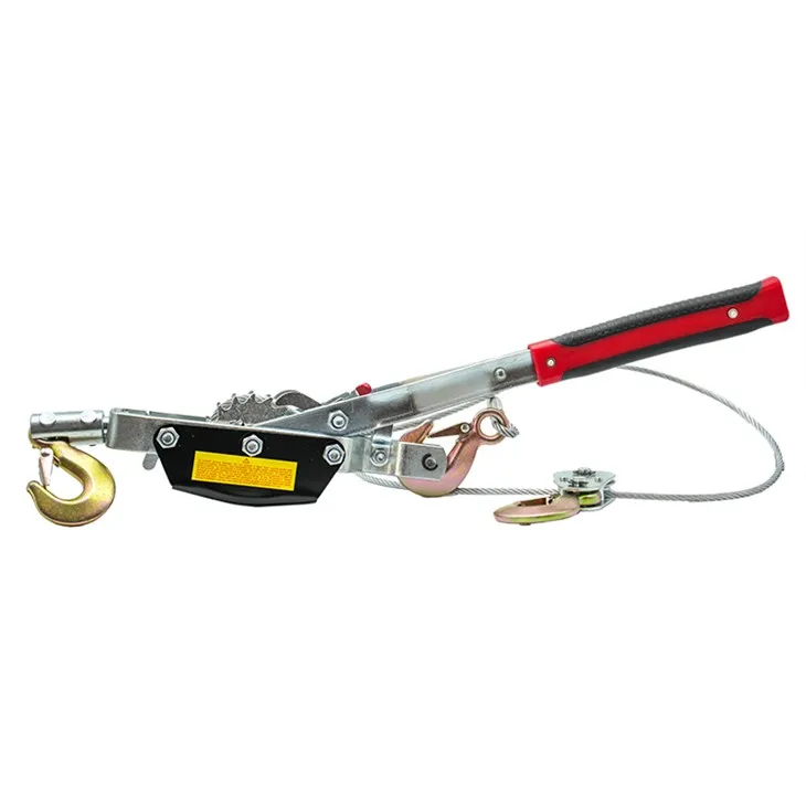 Ručni izvlakač 5T s jednim zupčanikom i tri kuke